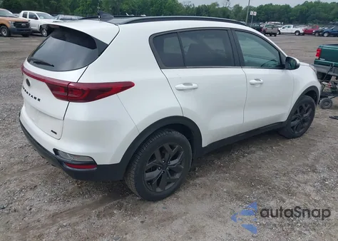 2022 Kia Sportage Nightfall Edition from USA, damaged, VIN KNDP6CAC1N7017380